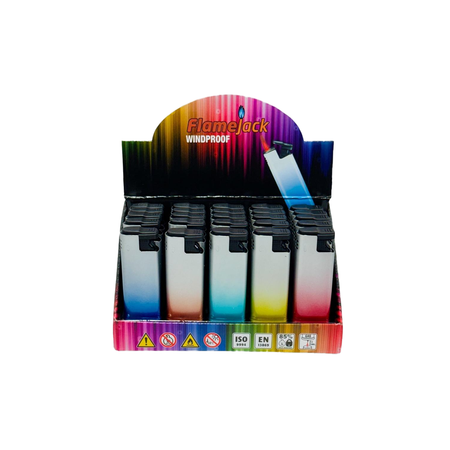 Flamejack-Metal-Windproof-Case-Blue-Flame-Lighter-Rainbow-4-25pck