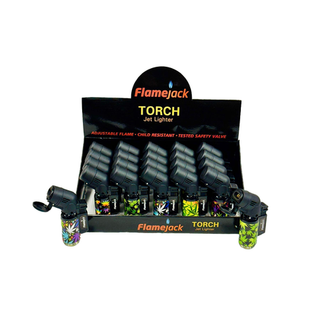 Flamejack-Double-Jet-Lighter-Leaf-Design-x-20