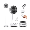 3-Speed Folding Telescopic USB Rechargeable Fan – Portable Adjustable Desk Fan | HR6583 S19