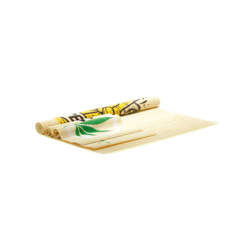 Exclusive Fizz Assorted Bamboo Rolling Mats Display Accessory - 32 x rolling mats
