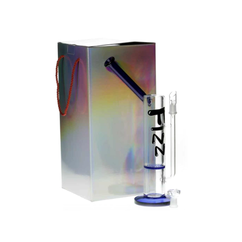Clearance Fizz Dab 35cm Rig Sidecar Glass Bong - Assorted Colour