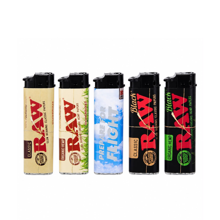 Exclusive New USA RAW Flighter 5 Design Lighter Refillable