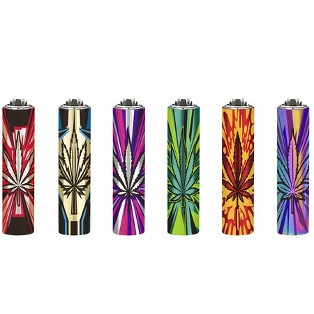 Clipper Metal Cover Fresh Grass Case Lighter FCP3T090UKH x 30