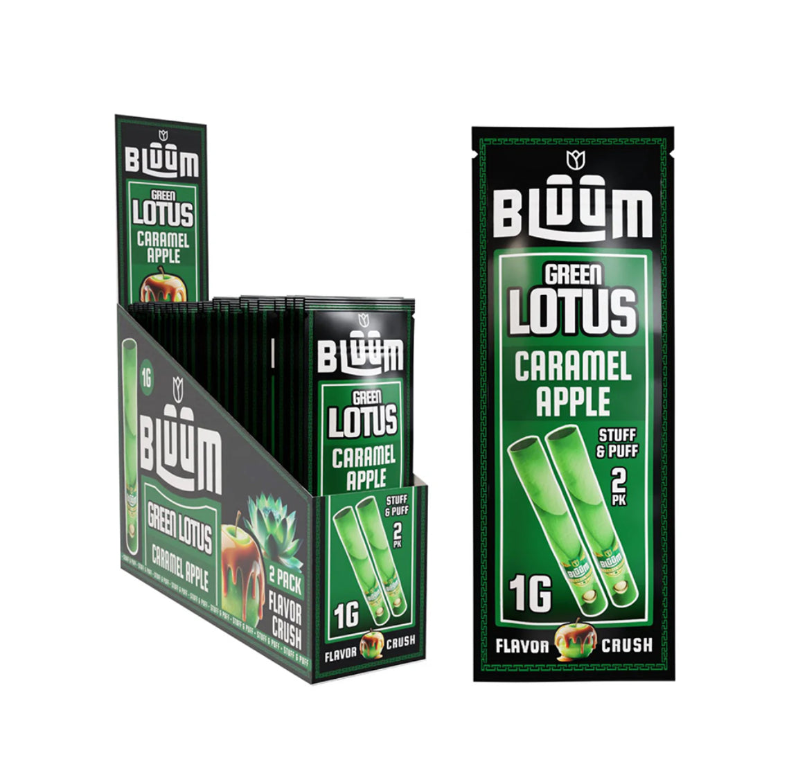 King Palm Bluum Wild Flower Rolls - 2pc / Caramel Apple