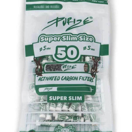 50 PURIZE® Super Slim Size - Individual Packets 5mm x 50 tips SINGLE BAG