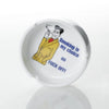 Premium 6 pack Ceramic Ashtray 100mm - Smoking is My *** Choice
