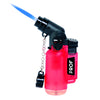Prof Angled Windproof Jet Lighter with Chain Blue Flame x 20