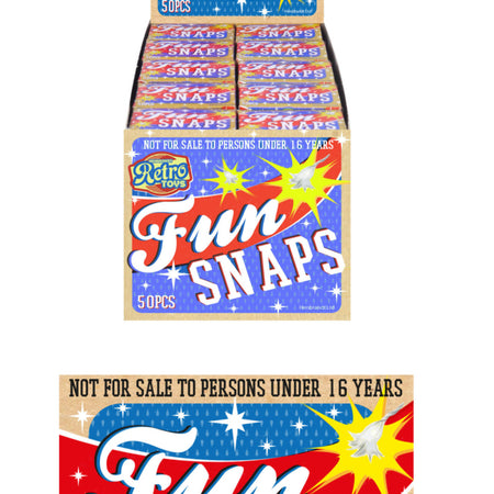 Retro Fun Snaps 50 Pack