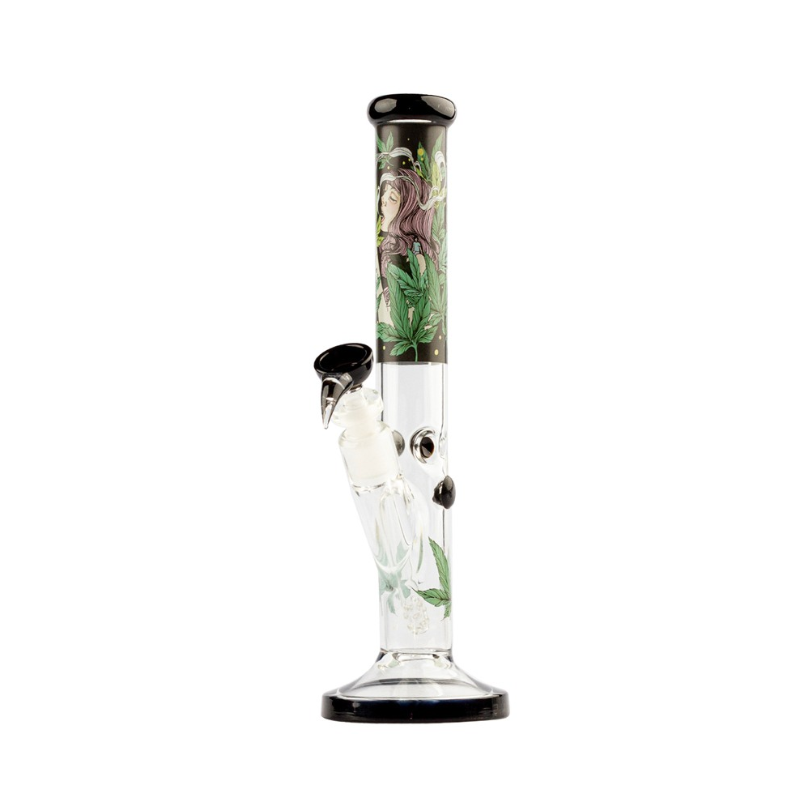 G-Rollz | Colossal Dream Black Straight Bong (34cm)