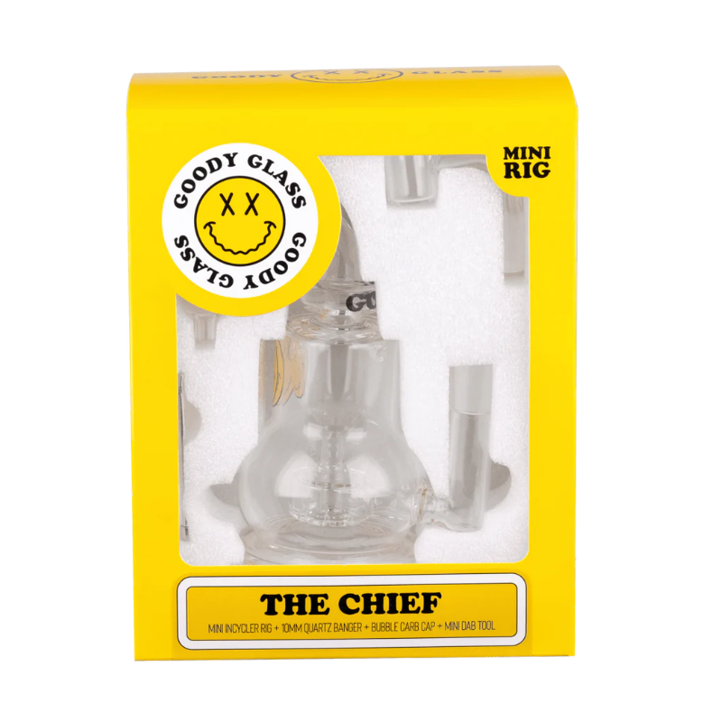 Hemper Goody Glass - The Chief  Dab Rig 4-Piece Kit GG-CHIEF