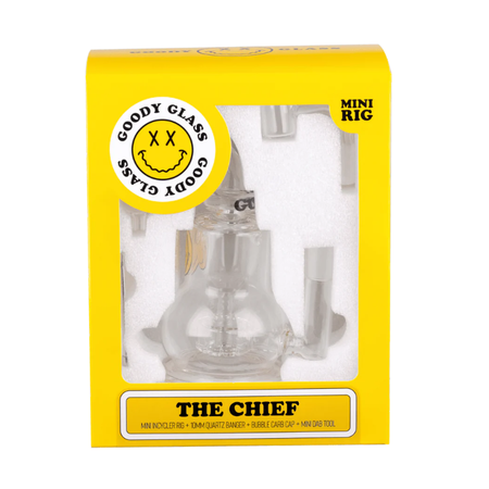 Hemper Goody Glass - The Chief Mini Dab Rig 4-Piece Kit GG-CHIEF
