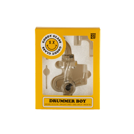 Hemper Goody Glass - Drummer Boy Mini Dab Rig 4-Piece Kit GG-DRUM