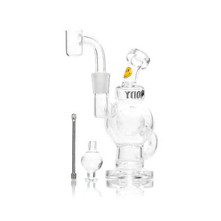 Hemper Goody Glass - Orbit Mini Dab Rig 4-Piece Kit GG-ORBIT