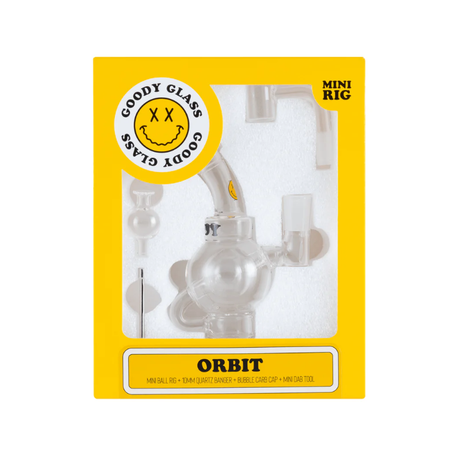 Hemper Goody Glass - Orbit Mini Dab Rig 4-Piece Kit GG-ORBIT