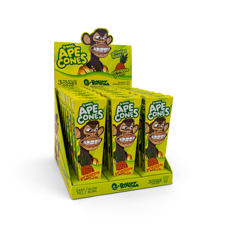 G-Rollz-Pre-Rolled-Ape-Cones-Pineapple-Punch