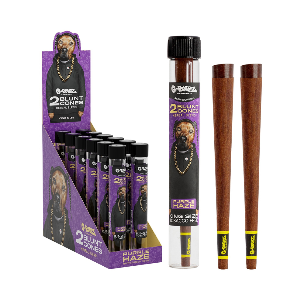 G-ROLLZ Yerba Purple Haze Blunts Cone x12