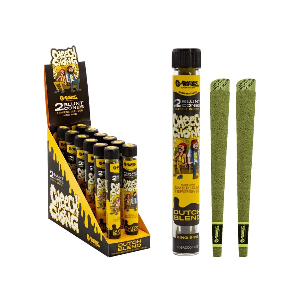 G-ROLLZ Cheech and Chongs Blunt Cone Dutch Blend x 12