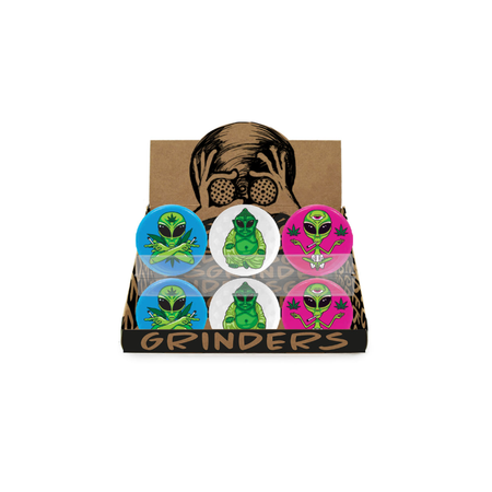 Amsterdam Plastic Grinder 53mm Alien Buddha GRPM11 x 24