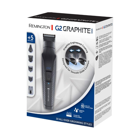 Remington Graphite G2 Multi-Grooming Kit, Electric Body, Detail and Beard Trimmer, PG2000