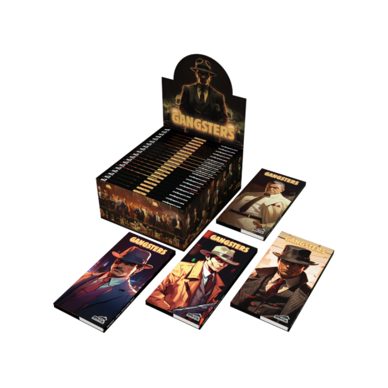 Gangsters Kingsize Rolling Paper Rolling Tray + Tips (KSS + rolling tray)