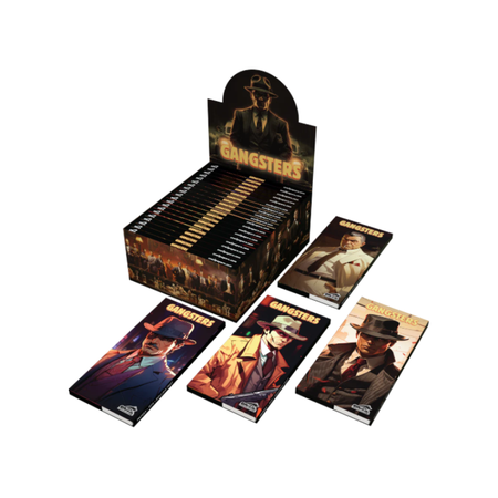 Gangsters Kingsize Rolling Paper Rolling Tray + Tips (KSS + rolling tray)
