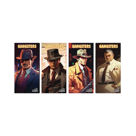 Gangsters Kingsize Rolling Paper Rolling Tray + Tips (KSS + rolling tray)