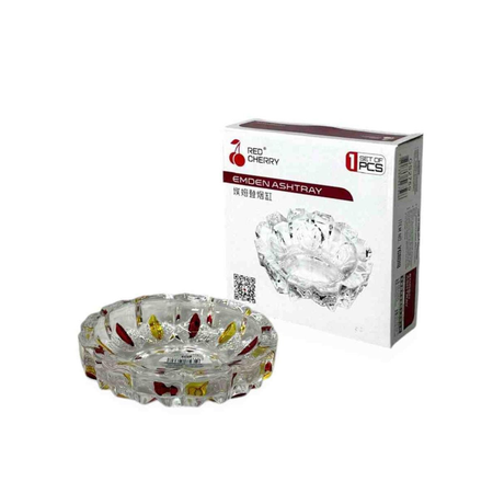 Glass Emden Ashtray YG8006c x 1