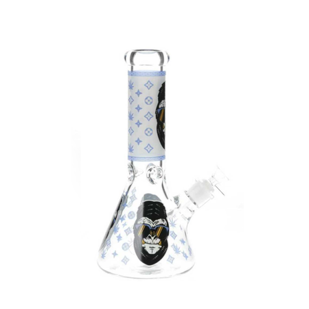 Gorilla Glow in Beaker Bong 7mm-30cm - random colour