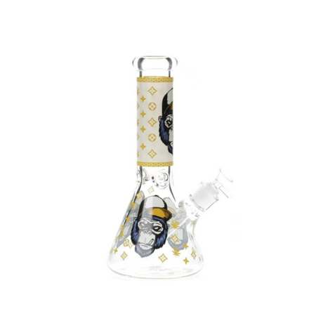 Gorilla Glow in Beaker Bong 7mm-30cm - random colour