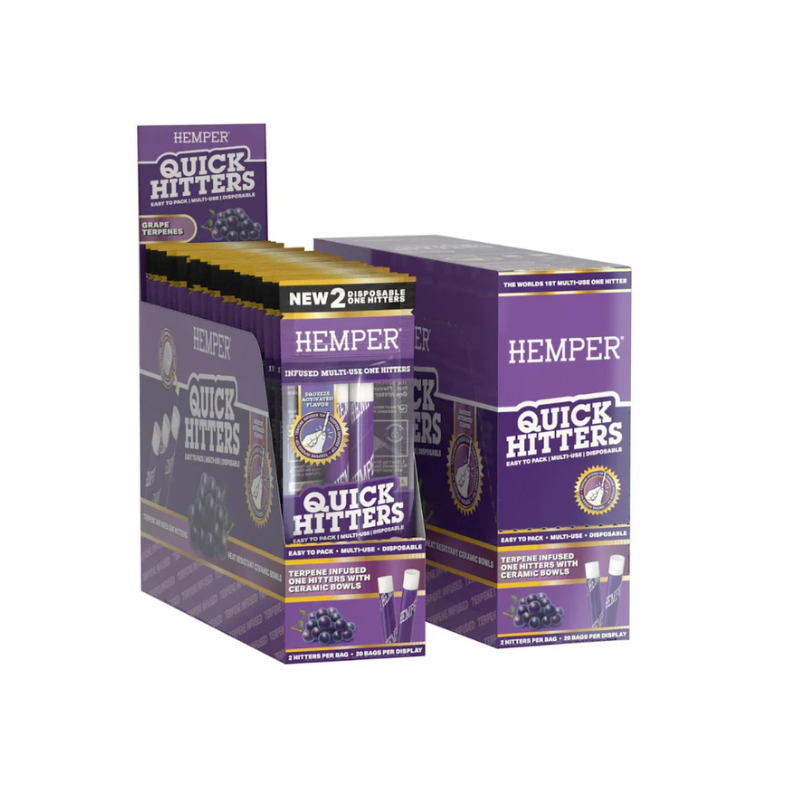 Hemper Multi Use Disposable Quick Hitter Grape