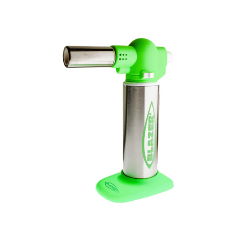 Blazer Flaming Hot Green Big Buddy Butane Torch