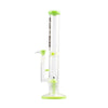 Grace Glass | Limited Edition Straight Green Bong | H:5cm