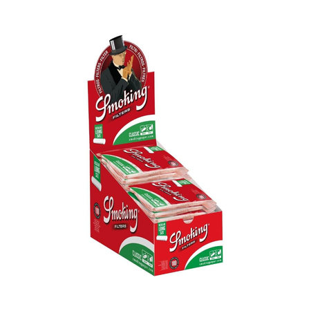 Smoking Classic Filter 8 mm Regular Long Filter 22 mm 1 Box - 25 bags