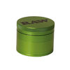 New RAW Emerald Green Metal Aluminium Grinder 4-piece ⌀56mm
