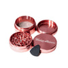 Blazy Susan Grinders - 4-piece Aluminum Grinder, Pink x 1