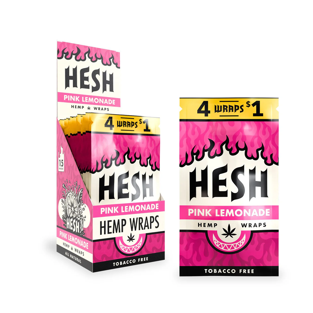 King Palm HESH Pink Lemonade Wraps