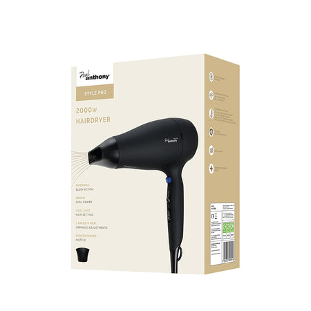 Paul Anthony 'Style Pro' 2000W Hair Dryer