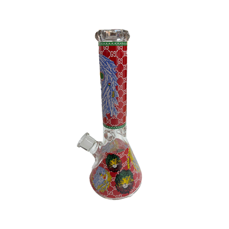14" Hash King Glow In The Dark 9mm Glass Bong SS-2988