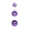 HASHY Grinder – Silicone Hash Mill Box of 12 Mixed colours