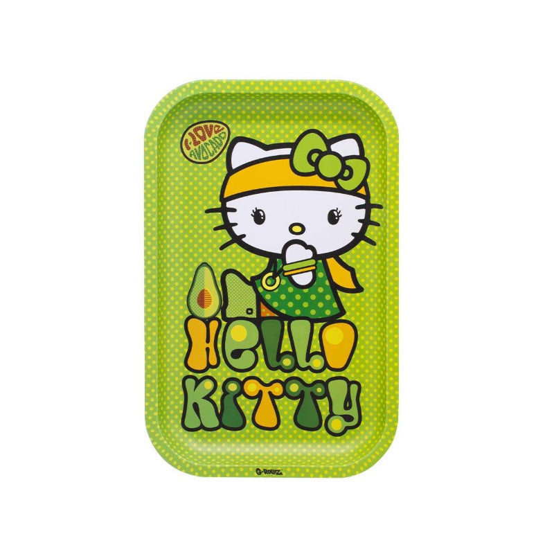 G-Rollz | Hello Kitty(TM) 'Avocado' Medium Kitchen Tray 17.5 x 27.5 cm