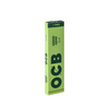 New OCB Green Hemp Slim Rolling Papers King Size 32 Sheets + Tips