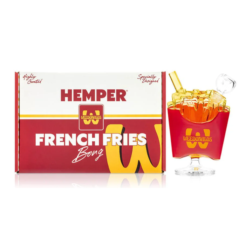 Hemper Weedonald's French Fry Bong Water Pipe Boxed