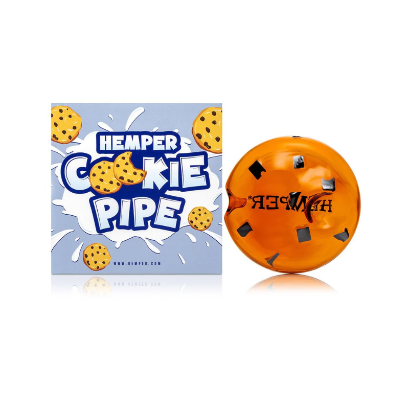 Hemper USA Glass Chocolate Chip Cookie Hand Pipe Boxed