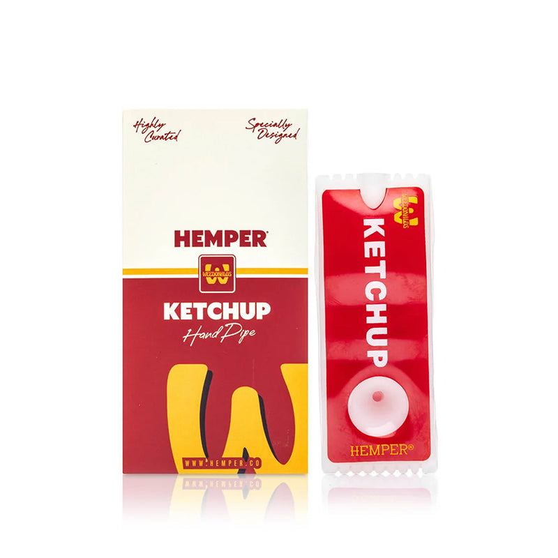 Hemper Weedonald's Ketchup Packet Hand Pipe