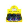 Rainbow Herb Grinder Set – 6 Piece Display Box | Premium Metal Grinder with Clear Lid