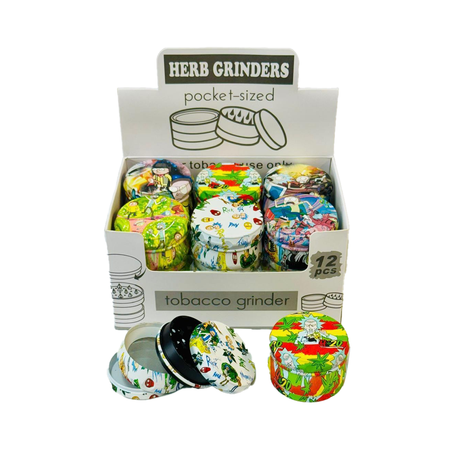 D&K Metal Grinder Drum RM Printed 60mm 4 Part SM2911 x 12 pack