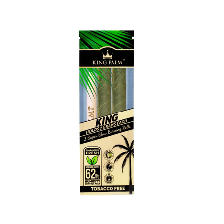 KING PALM 2 PACK Rolls KING SIZE - 20CT DISPLAY