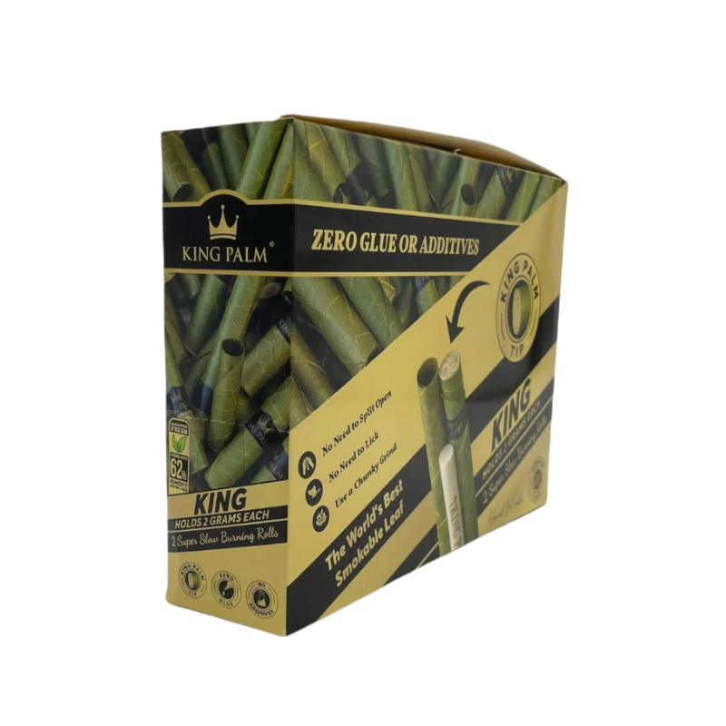 KING PALM 2 PACK Rolls KING SIZE - 20CT DISPLAY