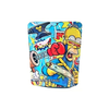 3.5g Homer Simpson Design Mylar Bags x 100 bags (1 pack) SS-1011