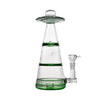 Hemper Green Large Bong UFO VORTEX Water Pipe XL 7"